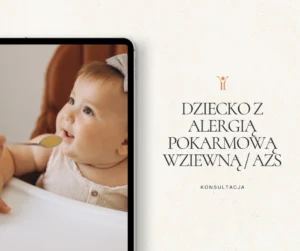 Pojedyncza konsultacja dla dziecka z alergią pokarmową/AZS
